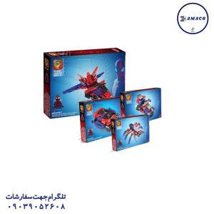 عکس اسباب بازی های عمومی لگو شخصیت  اسپایدرمن 4 مدل 8301.4 بی تی