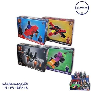 عکس اسباب بازی های عمومی لگو شخصیت دی سی 4 مدل 9021.24 بی تی