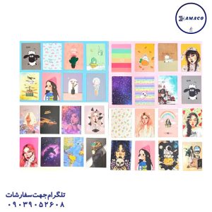 عکس دفترچه یادداشت ته چسب خطی رقعی  808/1 سویل