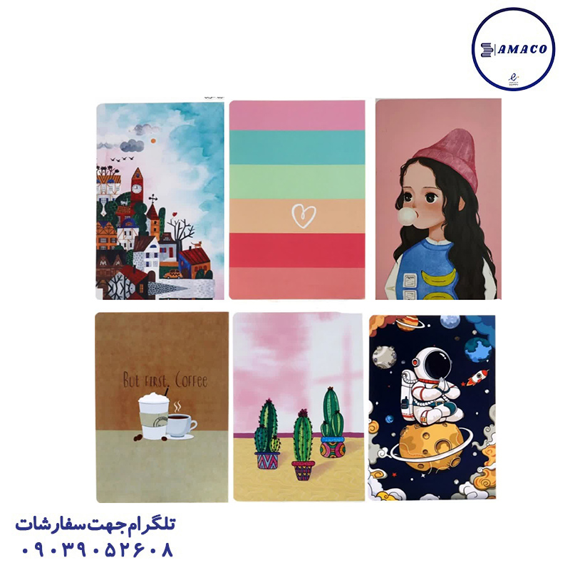 خرید یادداشت ته چسب خطی رقعی 808/1 سویل عکس دفترچه یادداشت ته چسب خطی رقعی 808/1 سویل