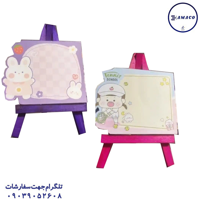 خرید یادداشت نوت بوم فانتزی 1205 سویل عکس کاغذ یادداشت چسب دار ( استیکر ) یادداشت نوت بوم فانتزی 1205 سویل