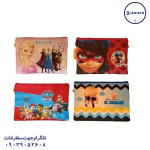 عکس محصولات P.P (طلقی) پوشه پارچه ای زیپ دار 4041/4040 سویل