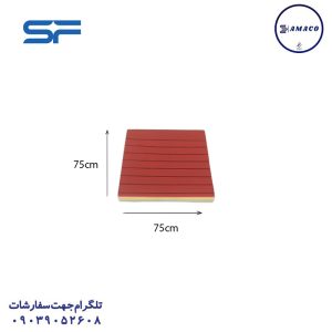 عکس کاغذ یادداشت چسب دار ( استیکر ) نوت 75*75 خط دار 10 رنگ کد 327 اس اف