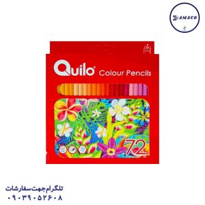 عکس لوازم مهدکودک مداد رنگی 72 مقوا  634161 کویلو