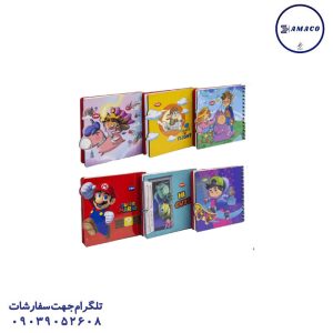 عکس کاغذ یادداشت چسب دار ( استیکر ) یادداشت 1.8 چوبی  0039 کلیپس