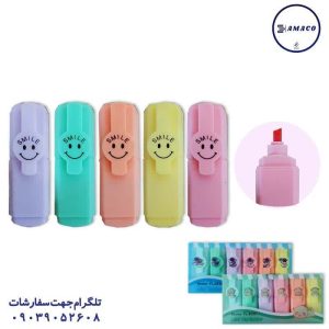 عکس نوشت افزار ماژیک فسفری 6 عددی 8232