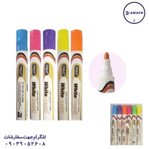 عکس ماژیک ماژیک وایت برد 6 رنگ فانتزی  7016 فنلوت