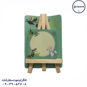 عکس کاغذ یادداشت چسب دار ( استیکر ) نوت بوم ساده سراج