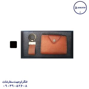 عکس ملزومات اداری ست مدیریتی چرم 2 تکه