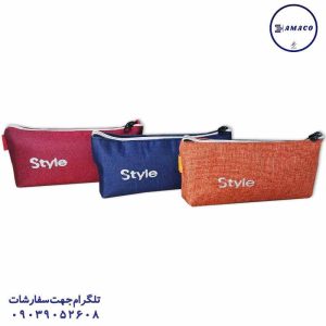 عکس جامدادی کلاسیک جامدادی تک زیپ قایقی کلاسیک 2068 استایل