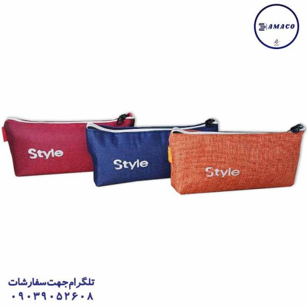 عکس جامدادی کلاسیک جامدادی تک زیپ قایقی کلاسیک 2068 استایل