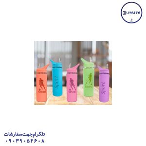 عکس ملزومات اداری قمقمه نی دار کاور دار فوتبالی خانه رویایی