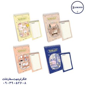 عکس دفترچه یادداشت تو دو لیست  کد 449 پیتیکو