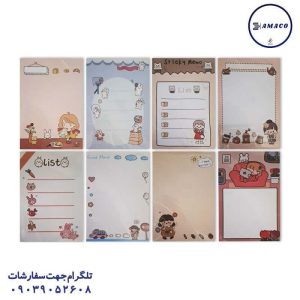 عکس دفترچه کاغذ یادداشت   کد 121/122 پیتیکو