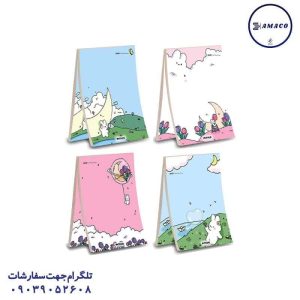 عکس دفترچه کاغذ یادداشت A5 سری دریم کد 141 پیتیکو