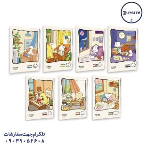 عکس دفتر دفتر 100 مجلد  کد 385 پیتیکو