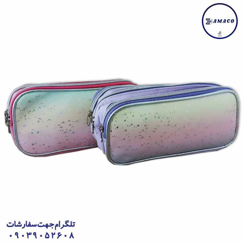 خرید جامدادی 3 زیپ دخترانه 2012 استایل عکس جامدادی فانتزی جامدادی 3 زیپ دخترانه 2012 استایل