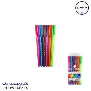 عکس نوشت افزار خودکار 6 رنگ کد 432