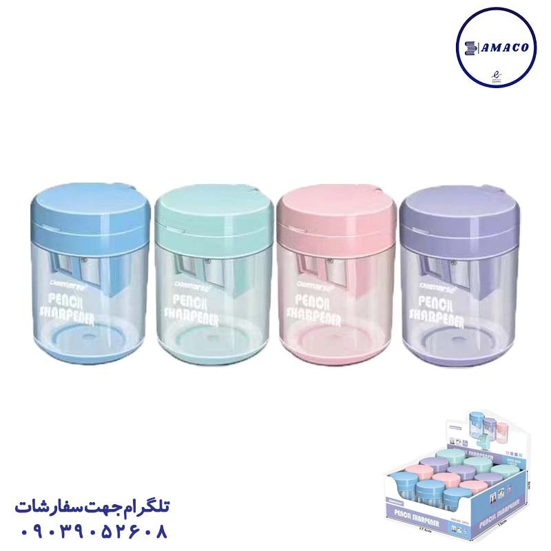 خرید تراش پاستلی مخزن دار 2 تیغ 809 dms عکس تراش فانتزی تراش پاستلی مخزن دار 2 تیغ 809 dms