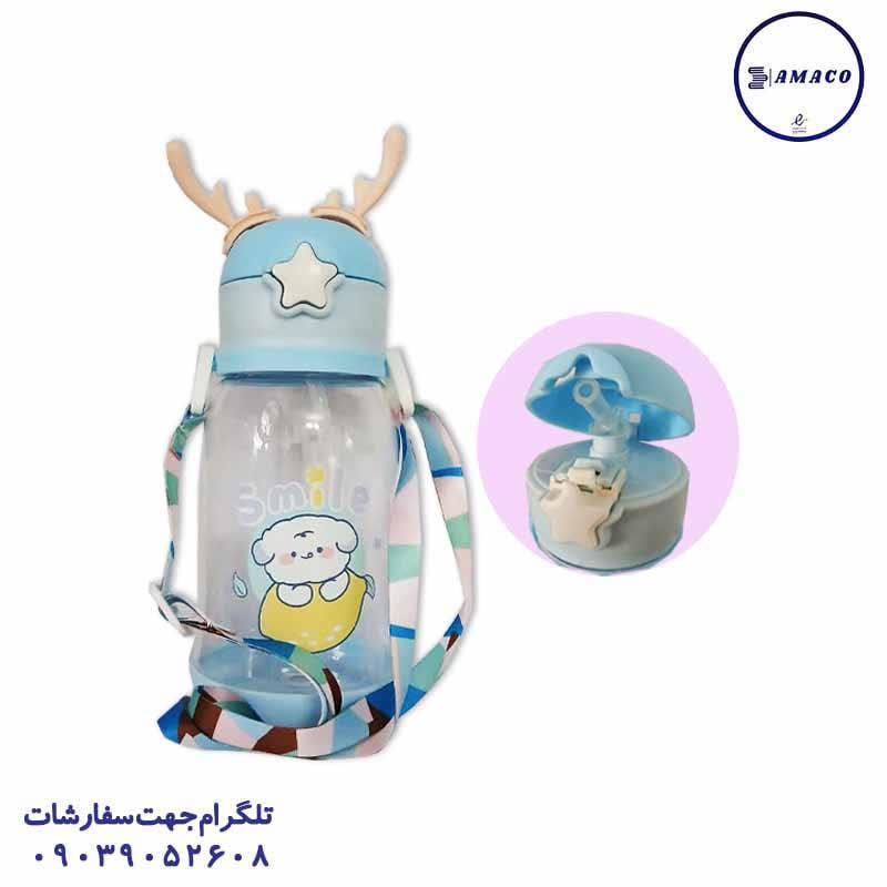 خرید قمقمه گوزن نی دار (ج) عکس ظرف غذا قمقمه لیوان قمقمه گوزن نی دار (ج)