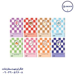 عکس دفتر دفتر 60 شطرنجی ریز کد 390 پیتیکو