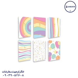 عکس دفتر پلنر پلنر هفتگی طرح joy  سایز a5 کد 480 پیتیکو