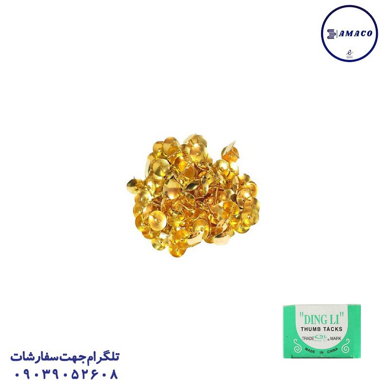 خرید پونز طلایی عکس سوزنجات پونز طلایی