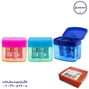 عکس نوشت افزار تراش 2 سوراخ مینی  2912 (12) فابرکاستل