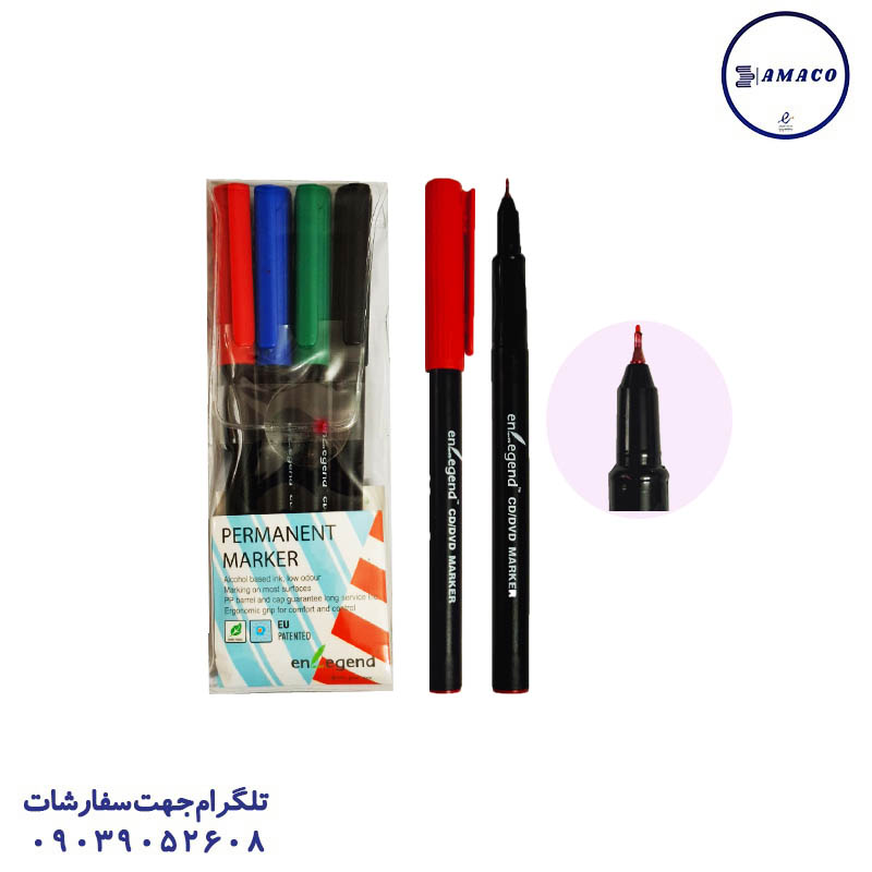 خرید ماژیک سی دی 4 عددی کد 1006 عکس نوشت افزار ماژیک سی دی 4 عددی کد 1006