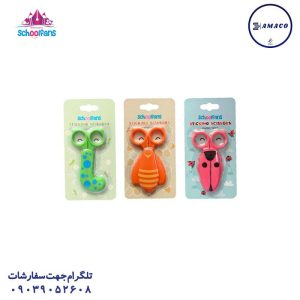 عکس ملزومات اداری قیچی غلاف دار کودک حشرات 92607 اسکول فنس
