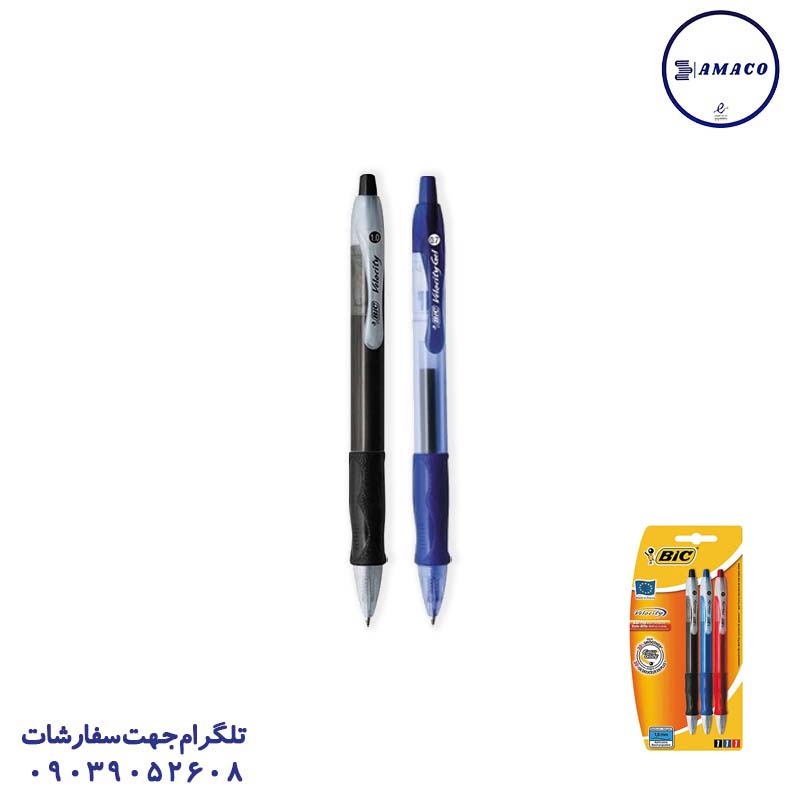 خرید خودکار 3 رنگ ولوسیتی 3 عددی بیک عکس نوشت افزار خودکار 3 رنگ ولوسیتی 3 عددی بیک