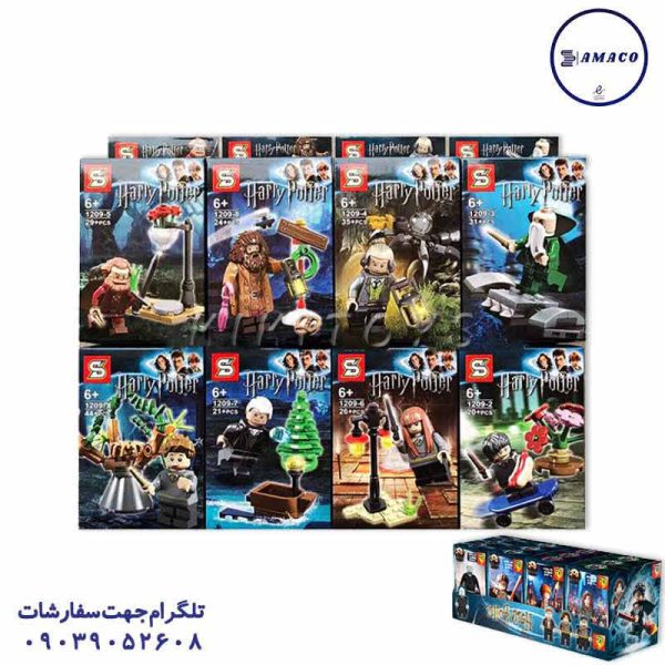عکس اسباب بازی های پسرانه لگو شخصیت 4 مدل هری پاتر 9029/32 بی تی