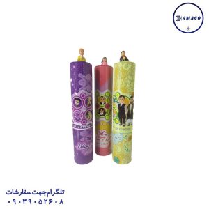 عکس لوازم مهدکودک مداد رنگی 12 استوانه دارا و سارا