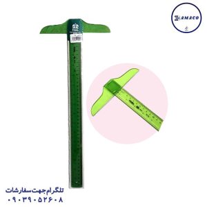 عکس لوازم فابل خط کش تی 40 سانت فابل