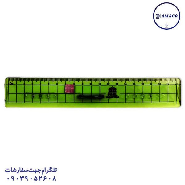 عکس لوازم فابل خط کش 20 سانت دسته دار فابل