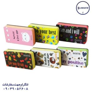 عکس تخته وایت برد / میز تحریر ابر تخته مغناطیسی طرح انگیزشی (24) بهتا