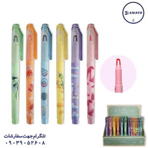 عکس نوشت افزار ماژیک فسفری کریستال 72 عددی کد400011 اسمارت پرنس