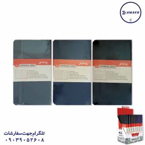 عکس دفترچه یادداشت A6 چرمی کشدار 1722/1717 پنتر