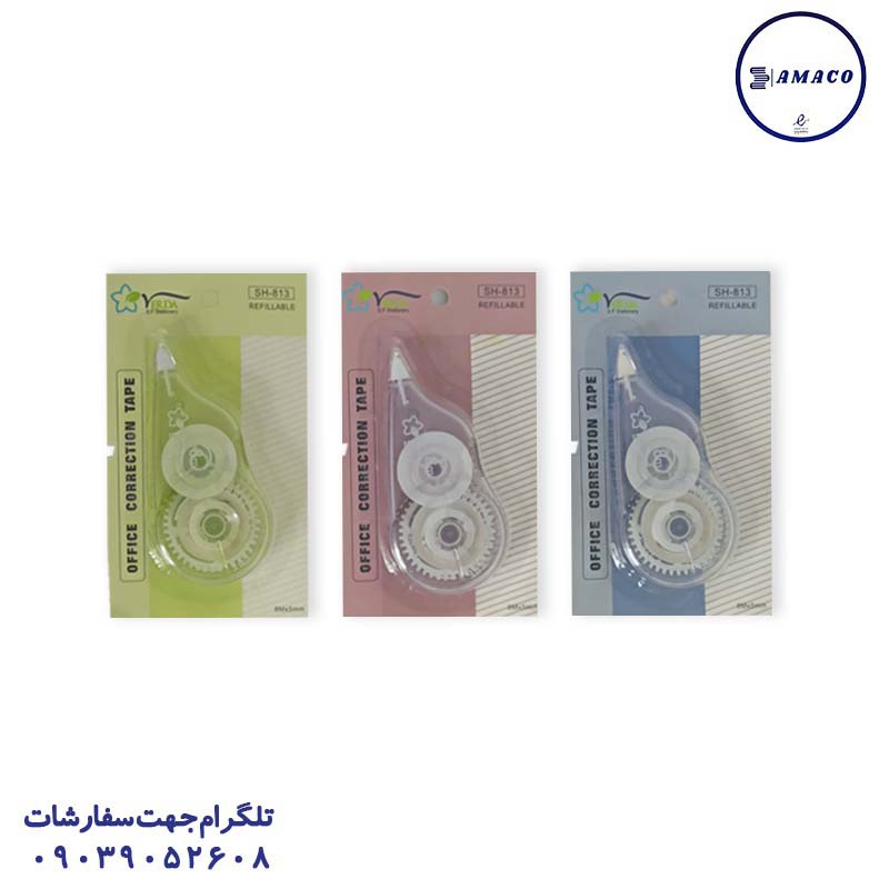خرید لاک غلط گیر نواری 8 متری کد 813 وردا عکس لاک غلط گیر لاک غلط گیر نواری 8 متری کد 813 وردا
