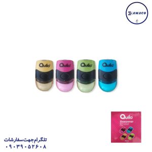 عکس مداد تراش تراش و پاکن مخزن دار گریپ کد 644512 کویلو