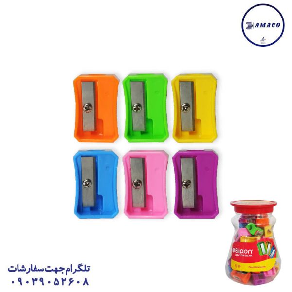 عکس مداد تراش تراش اداری کوچک  1008 (36) الیپون