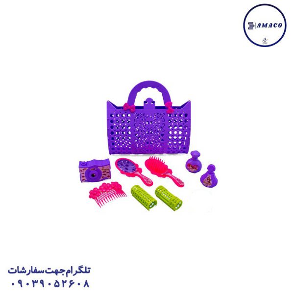 عکس اسباب بازی های دخترانه کیف آرایشی گل خانم تسما