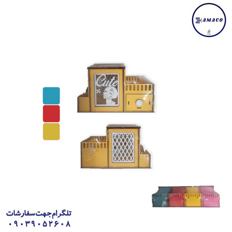 خرید جا قلمی چوبی بزرگ فانتزی عکس قلک و جاقلمی جا قلمی چوبی بزرگ فانتزی