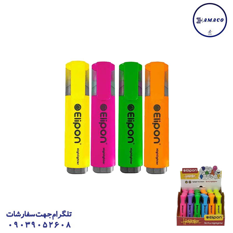 خرید ماژیک فسفری (36) الیپون عکس ماژیک ماژیک فسفری (36) الیپون