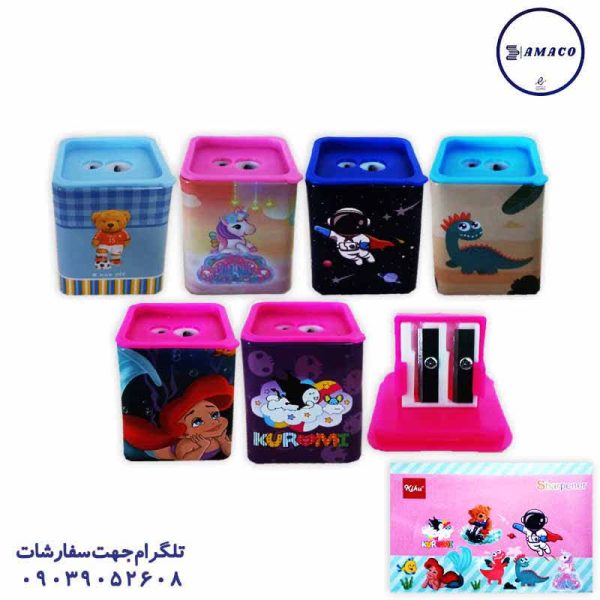 عکس تراش فانتزی تراش فلزی 2 سوراخ مکعبی 5705 (24) کیکو