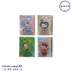 عکس دفترچه یادداشت کلاسوری 6 حلقه 4786 هرو