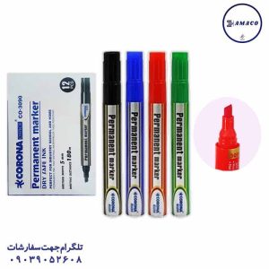 عکس نوشت افزار ماژیک معمولی جور سر تخت کد 3090 کرونا