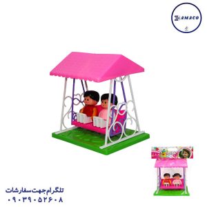 عکس اسباب بازی های دخترانه تاب با عروسک 2 نفره لیلیپوت