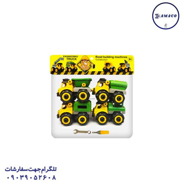 عکس اسباب بازی های پسرانه ست نقلیه 4 تایی هات ویلز آرمان فردا