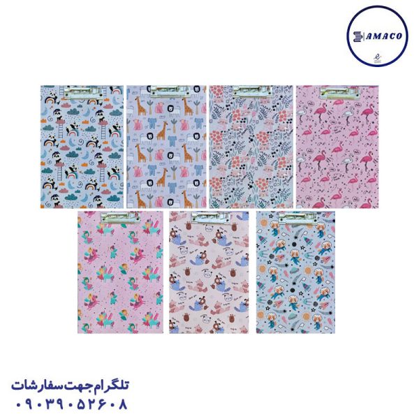 عکس تخته شاسی تخته شاسی پاستلی A4 کد 308 هشتگ